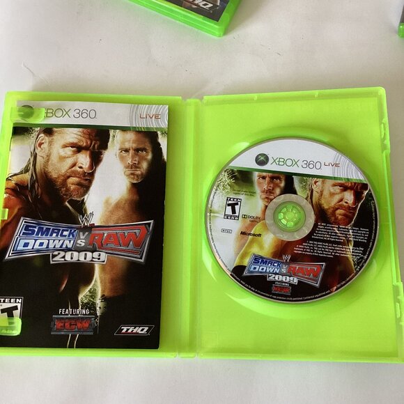 Xbox 360 Video Games Smack Down / Raw 2009 / 2008 / Fallout 3 - Picture 7 of 9